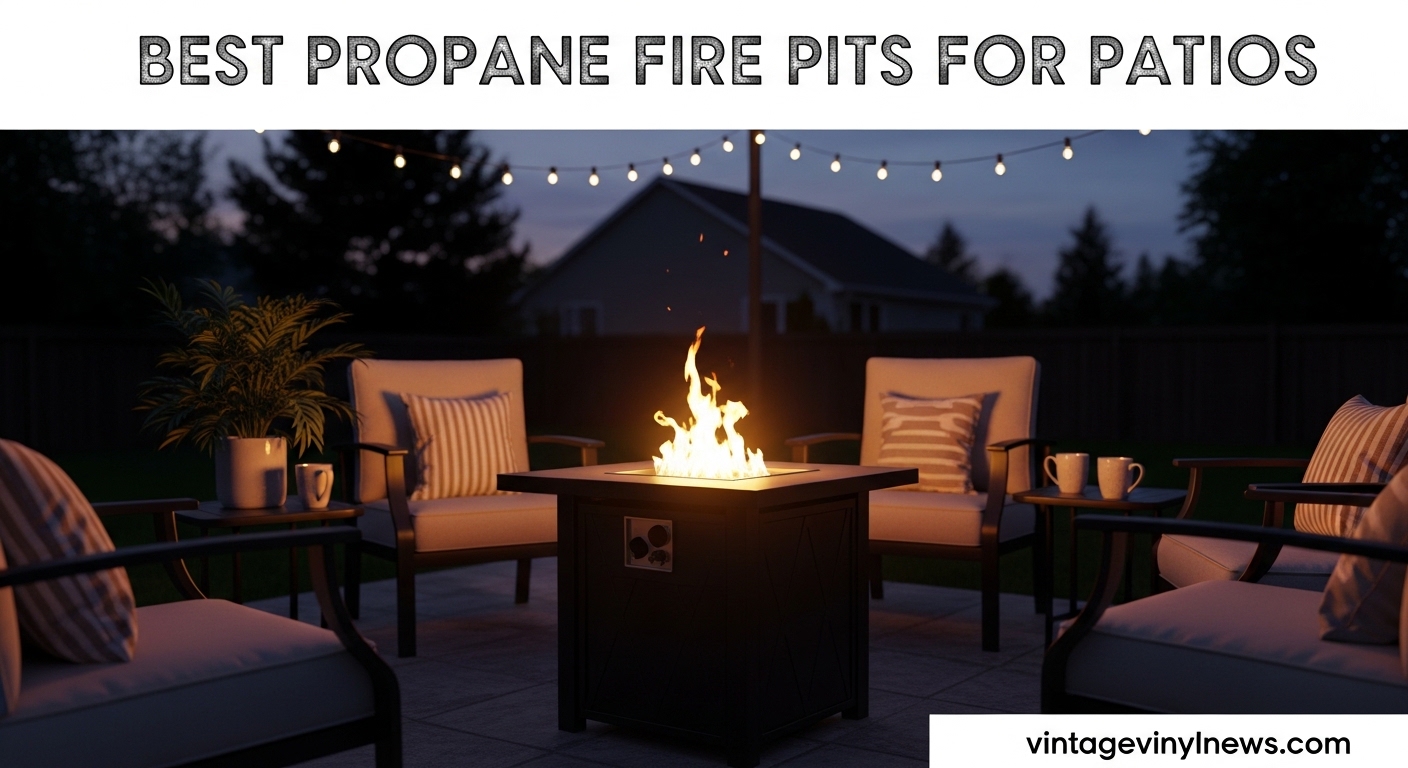 Best Propane Fire Pits for Patios