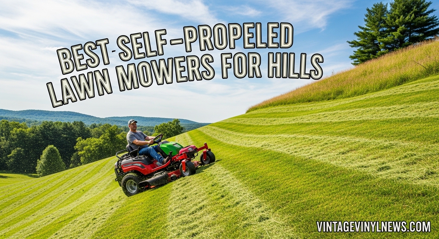 Best Self-Propelled Lawn Mowers for Hills