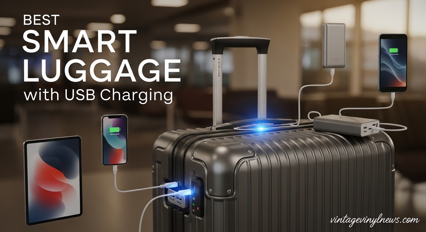 Best Smart Luggage with USB Charging