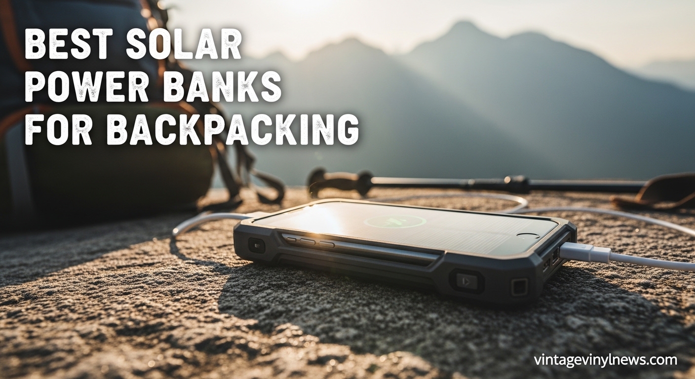 Best Solar Power Banks for Backpacking