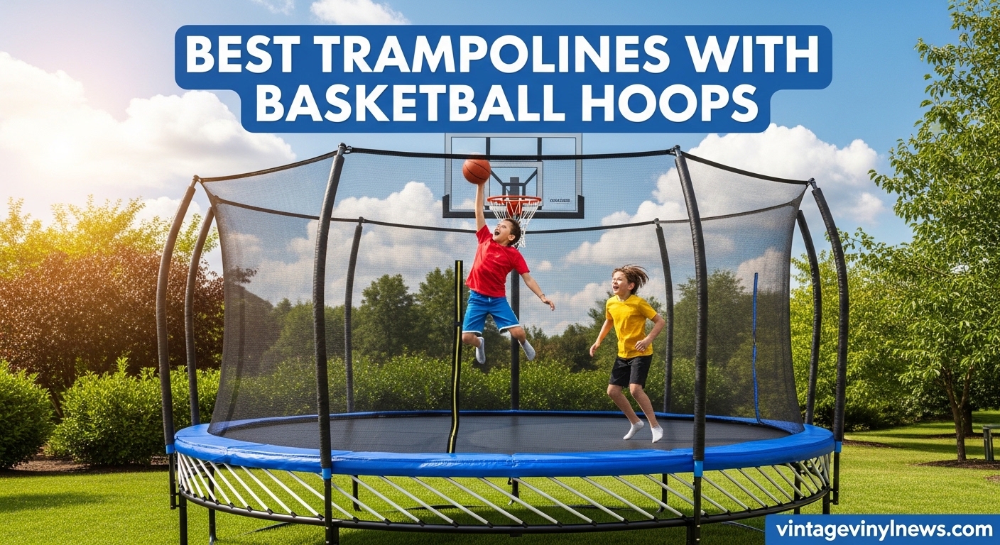 Best Trampolines with Basketball Hoops