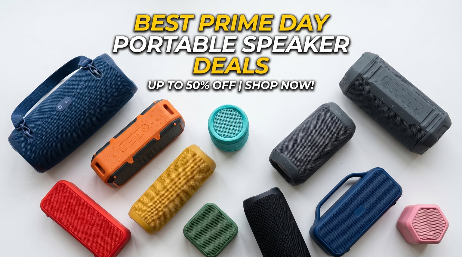 Best Amazon Prime Day Portable Speaker Deals 2026