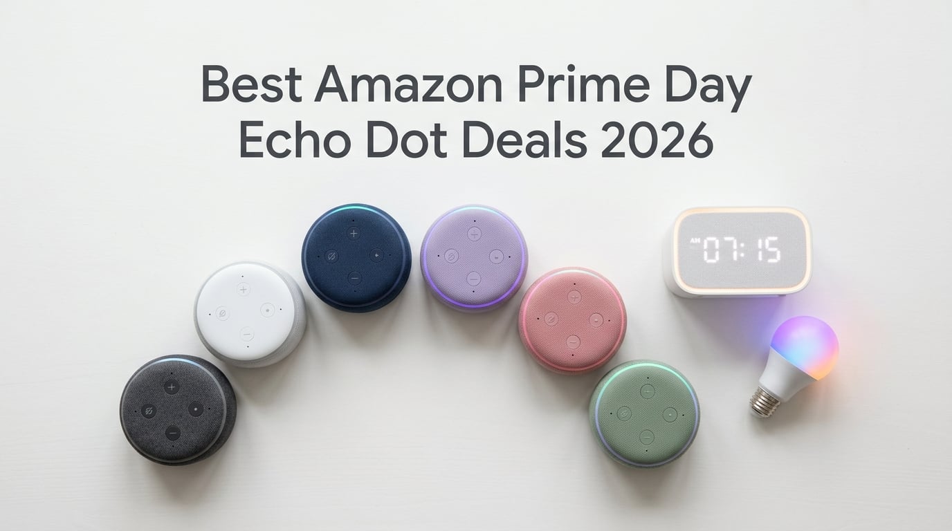 Best Amazon Prime Day Echo Dot Deals 2026