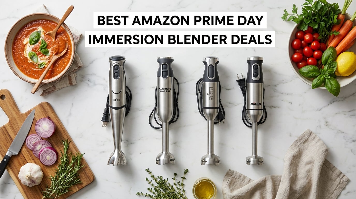 Best Amazon Prime Day Immersion Blender Deals 2026