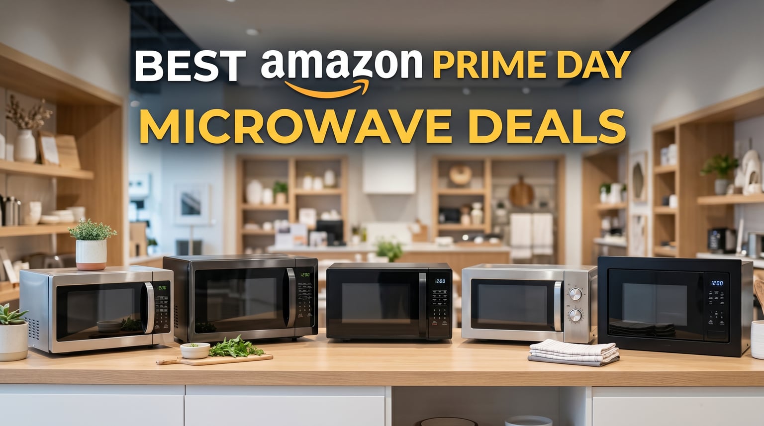 Best Amazon Prime Day Microwave Deals 2026