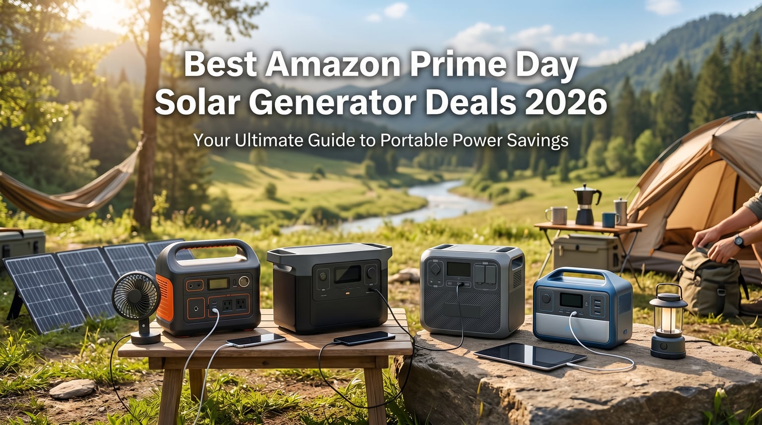 Best Amazon Prime Day Solar Generator Deals 2026
