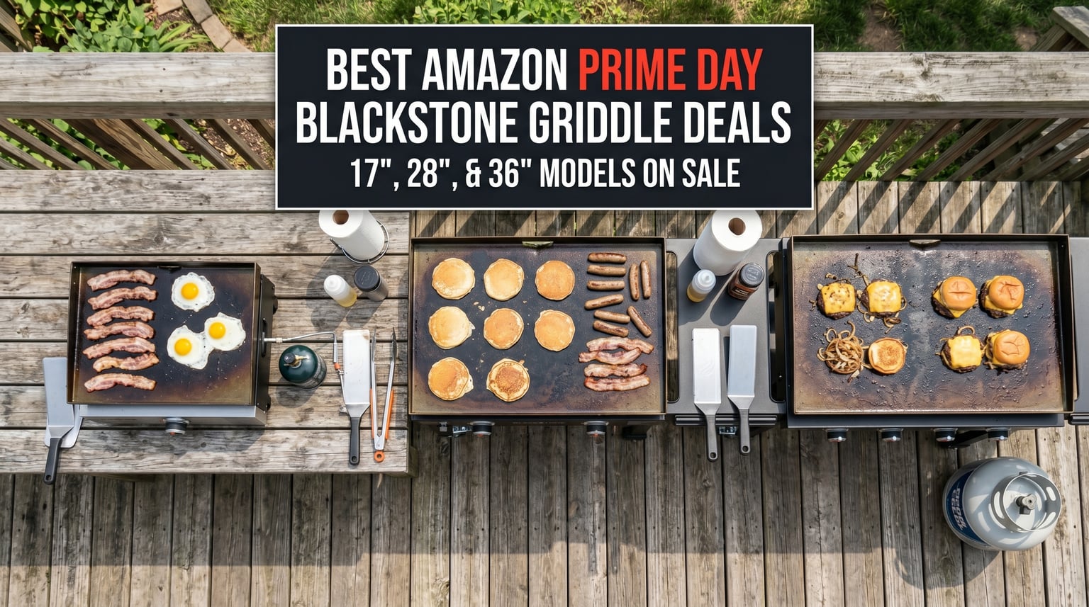 Best Amazon Prime Day Blackstone Griddle Deals 2026
