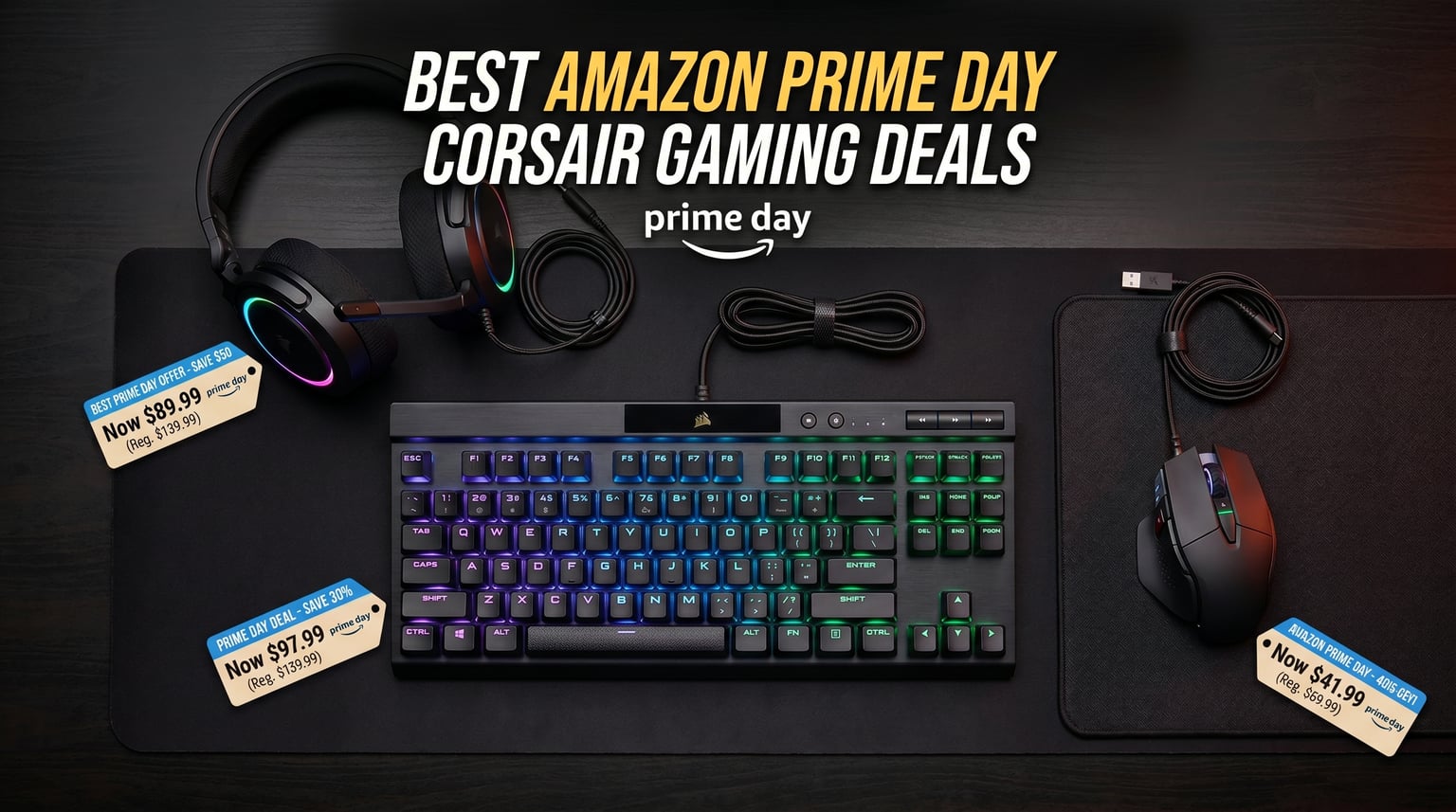 Best Amazon Prime Day Corsair Gaming Deals 2026