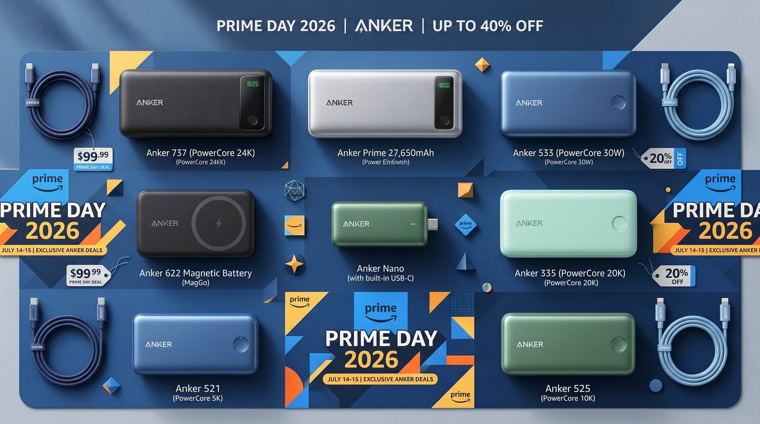 Best Amazon Prime Day Anker Power Bank Deals 2026