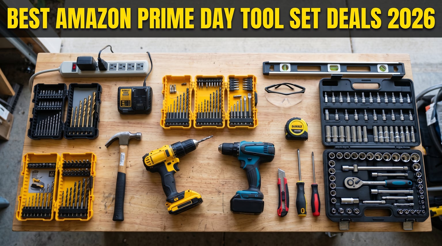 Best Amazon Prime Day Tool Set Deals 2026