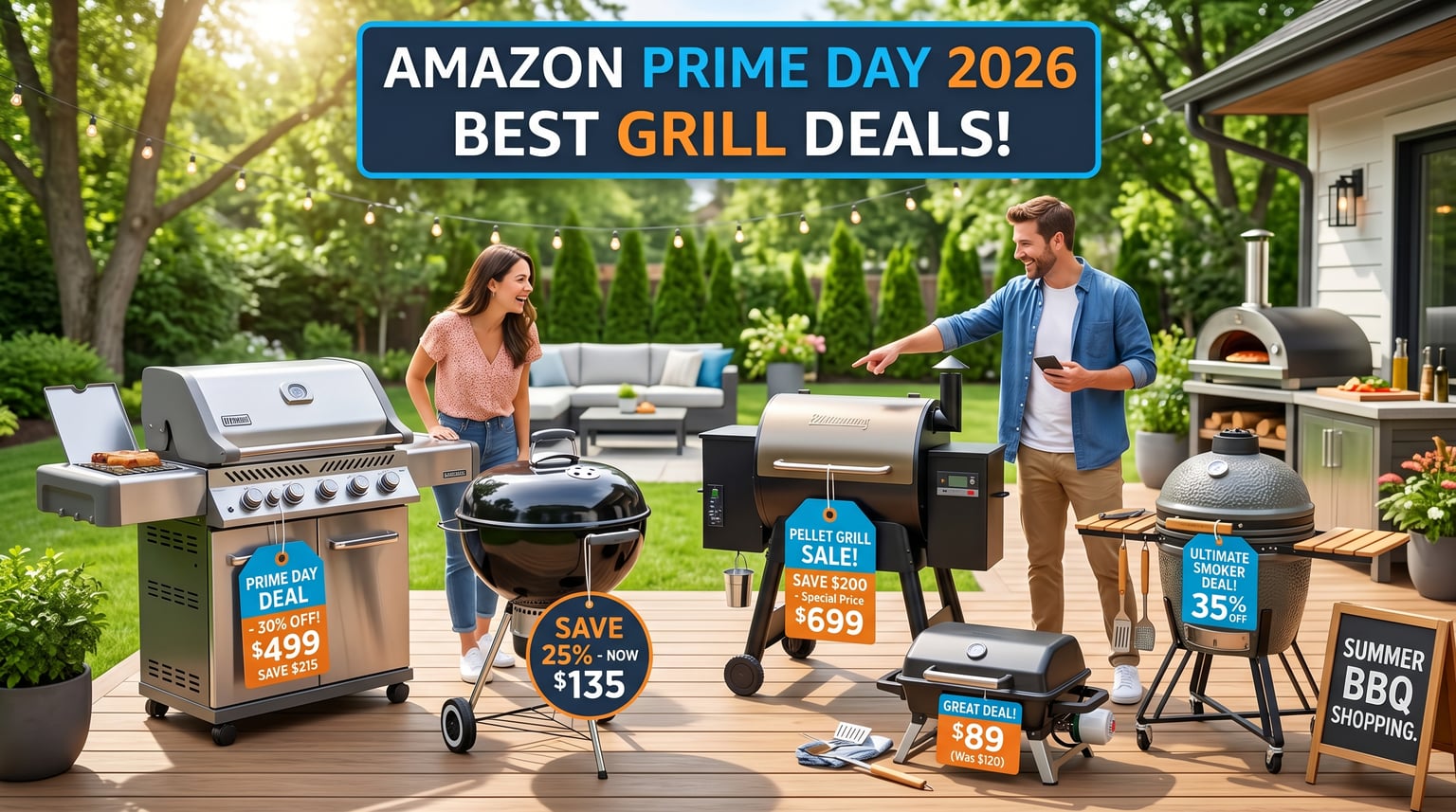 Best Amazon Prime Day Grill Deals 2026