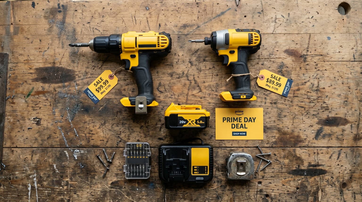 Best Amazon Prime Day DeWalt Power Tool Deals 2026