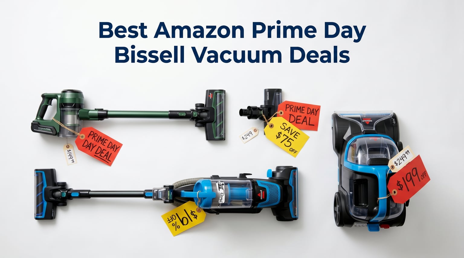 Best Amazon Prime Day Bissell Vacuum Deals 2026