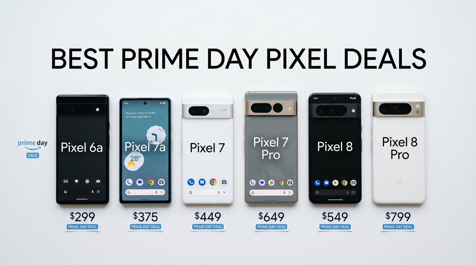 Best Amazon Prime Day Google Pixel Deals 2026