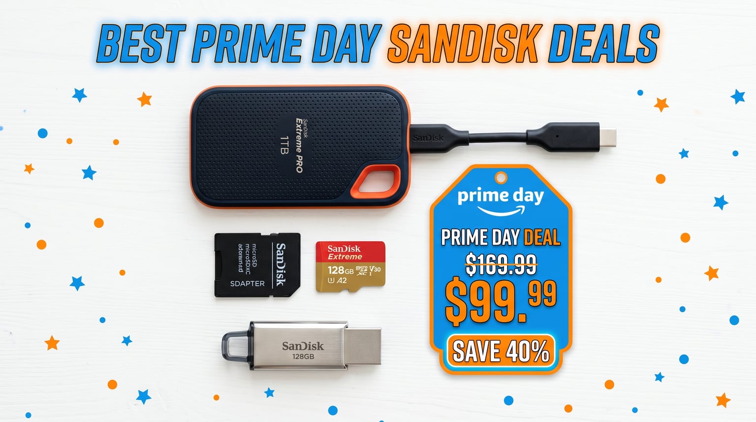 Best Amazon Prime Day SanDisk Deals 2026