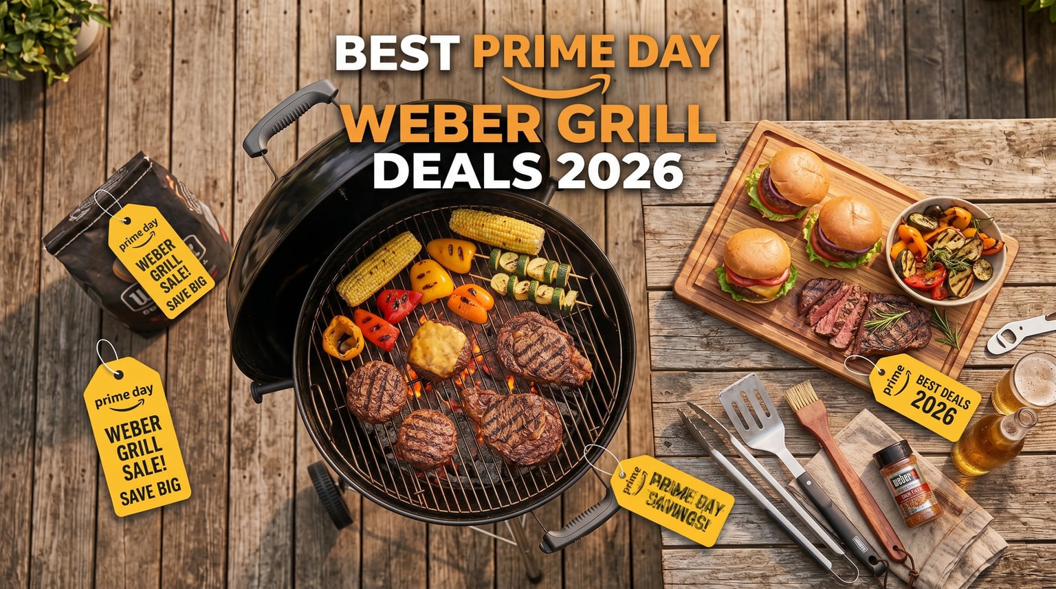 Best Amazon Prime Day Weber Grill Deals 2026