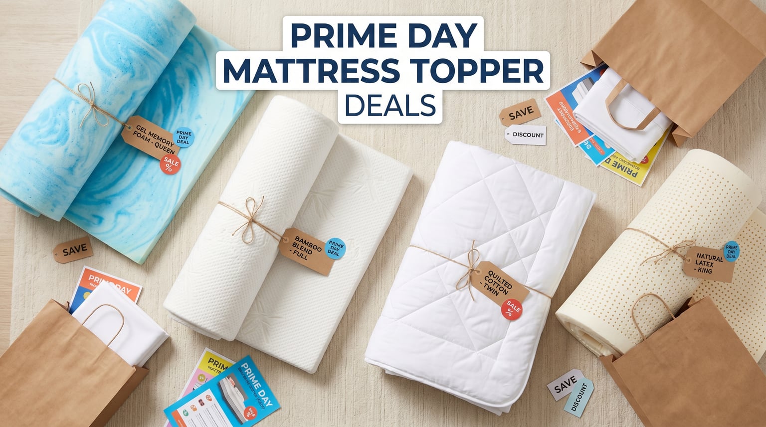 Best Amazon Prime Day Mattress Topper Deals 2026