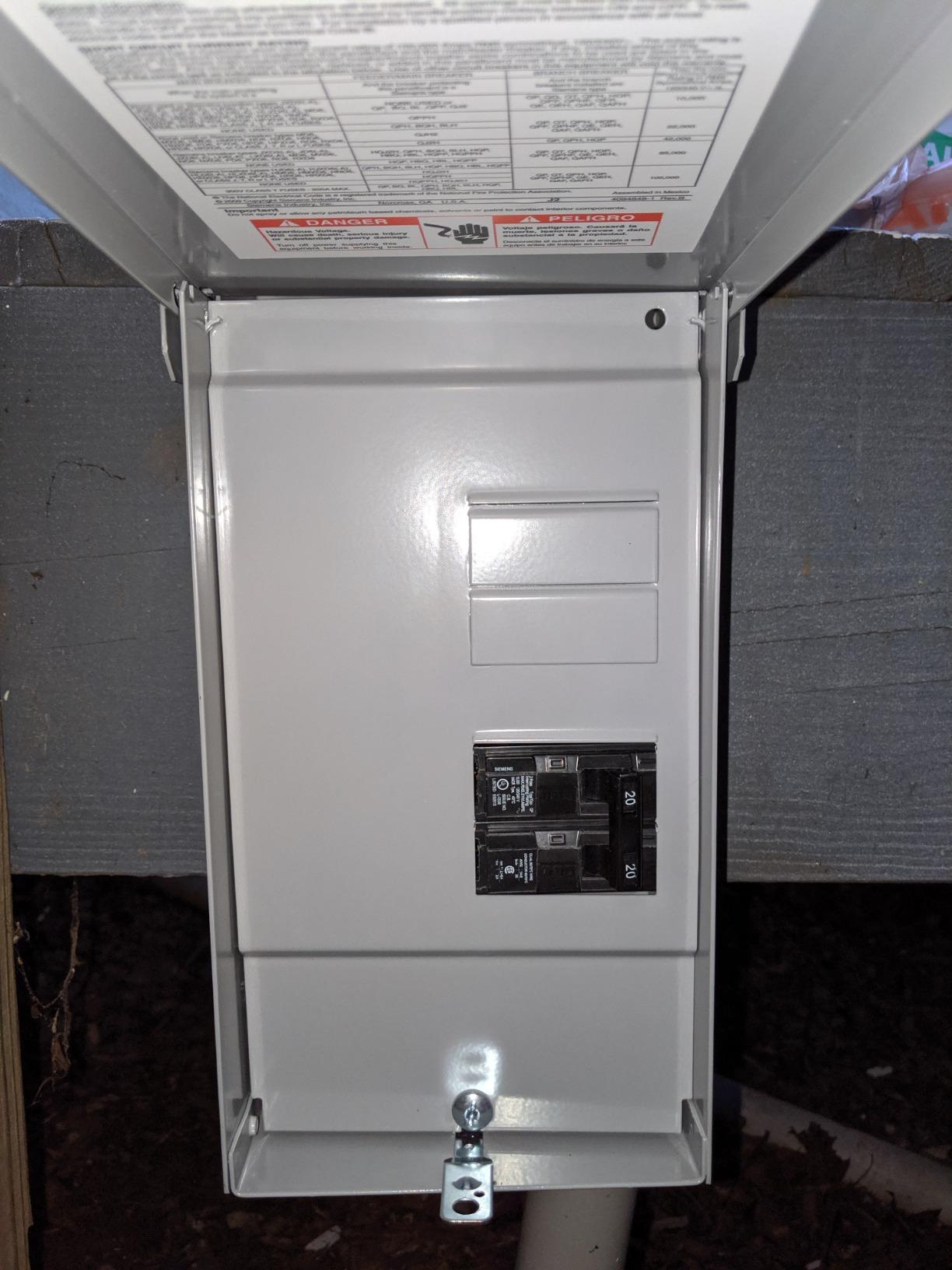 Siemens W0408ML1125U Load Center, Gray customer photo 2