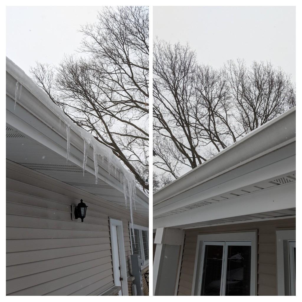 EasyHeat 60' Roof Deicing Cable, For Roof and Gutters, Pre-assembled for Ice and Snow Damage Prevention, 300 Watts customer photo 1