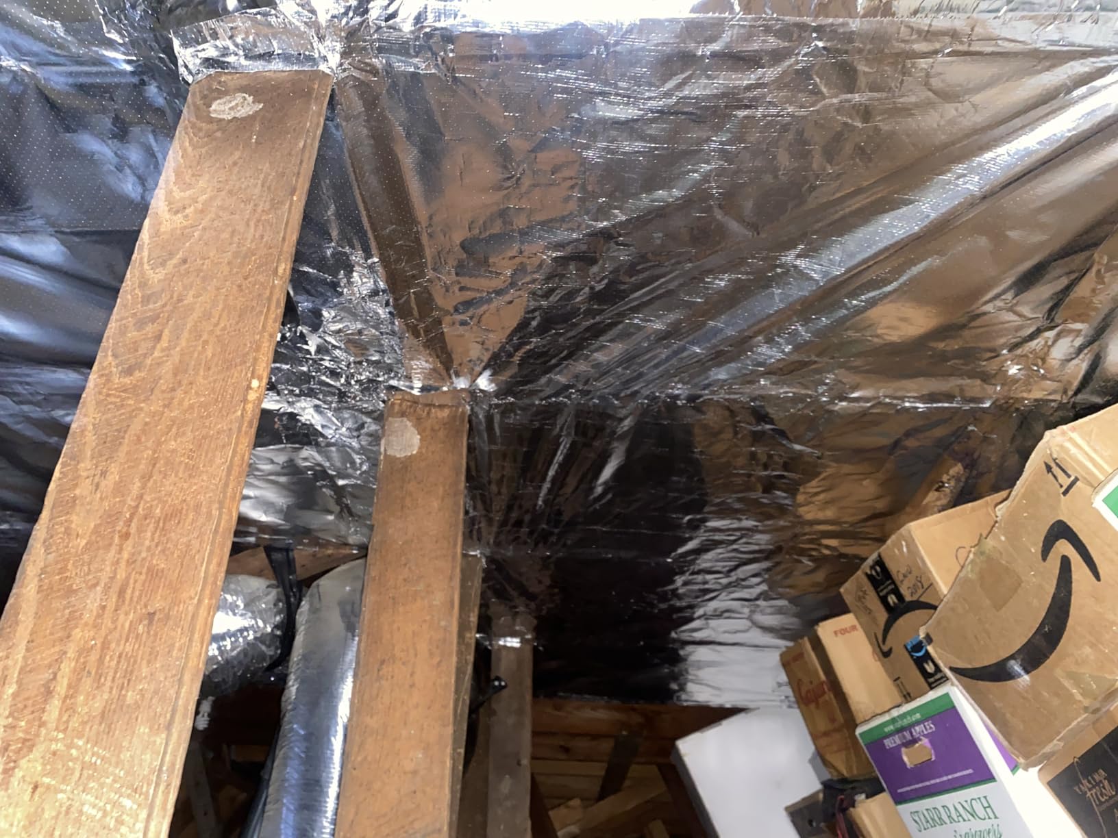 RadiantGUARD Radiant Barrier Xtreme Attic Insulation 1000 sq ft, 4 x 250ft customer photo 1