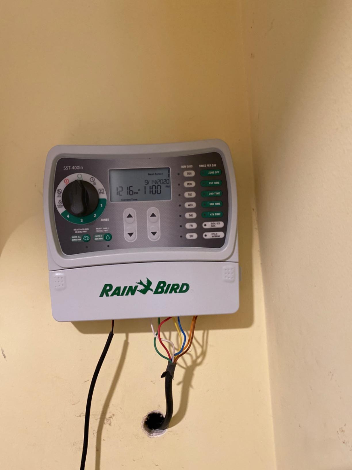 Rain Bird Automatic Sprinkler Timer customer photo 1