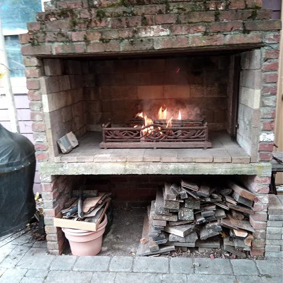 Panacea Products Corp 30' Blk Cast Iron Grate 15430 Fireplace Grates & Andirons customer photo 1