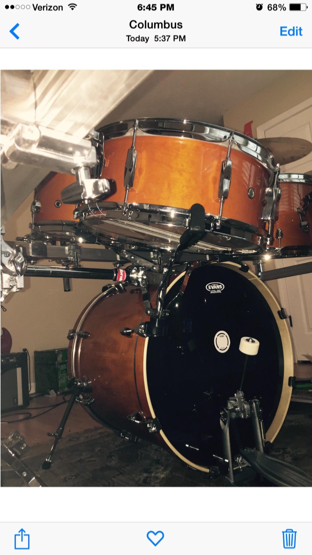 Gibraltar Ultra-Adjust Snare Drum Stand Basket with Gearless Omni-Directional Positioning (GUASB) customer photo 1