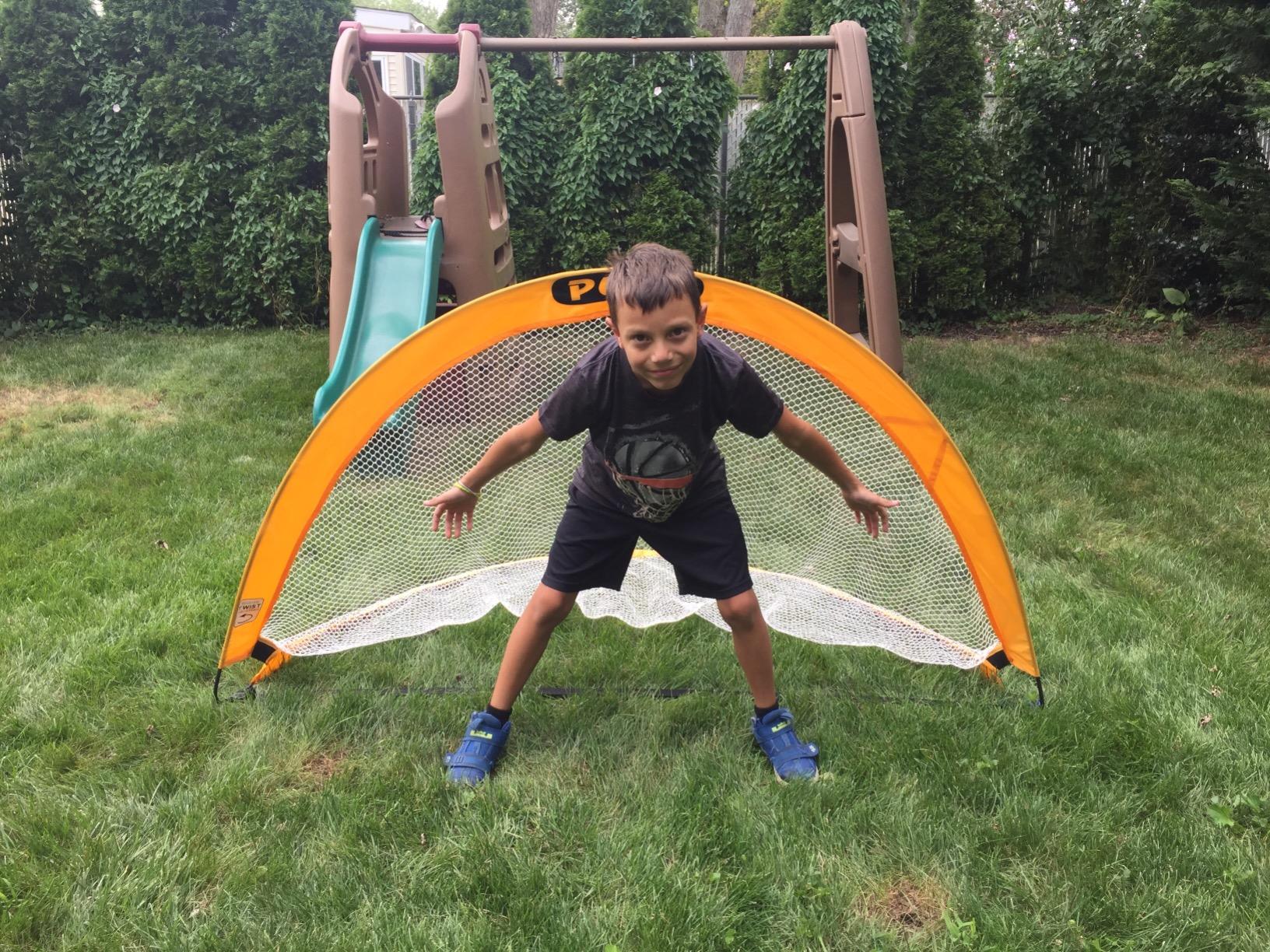 PUGG Pop Up Soccer Goal, Includes Two Goals & Bag | Portable Training Set With Knitted Poly Net, The Original Pickup Game Goal customer photo 1