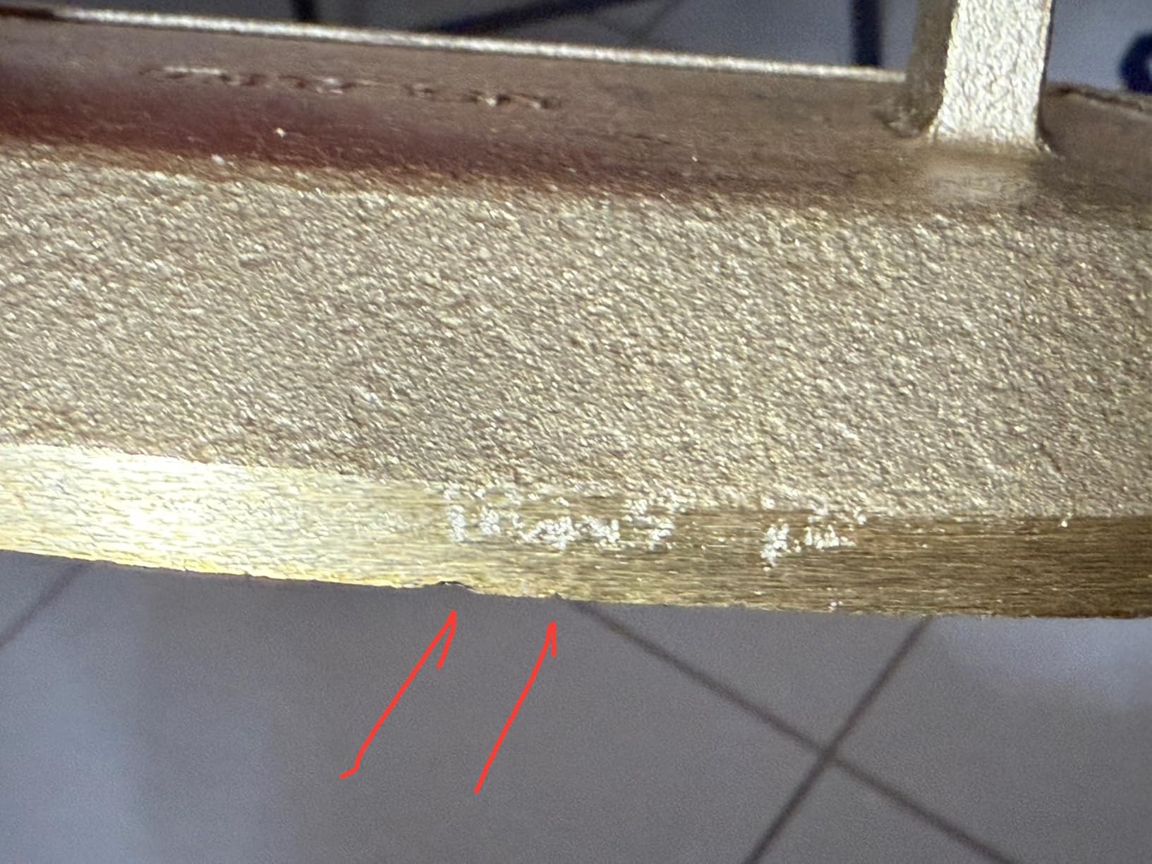 MARSHALLTOWN QLT Bronze Chamfer Concrete Hand Edger, 23 7/8 Inch Tube | Bronze Blade Cuts 45 Degree Bevel, 3/4 In Lip on Round Supports, 23 7/8 In Tube, Soft Grip Handle, 7597 customer photo 2