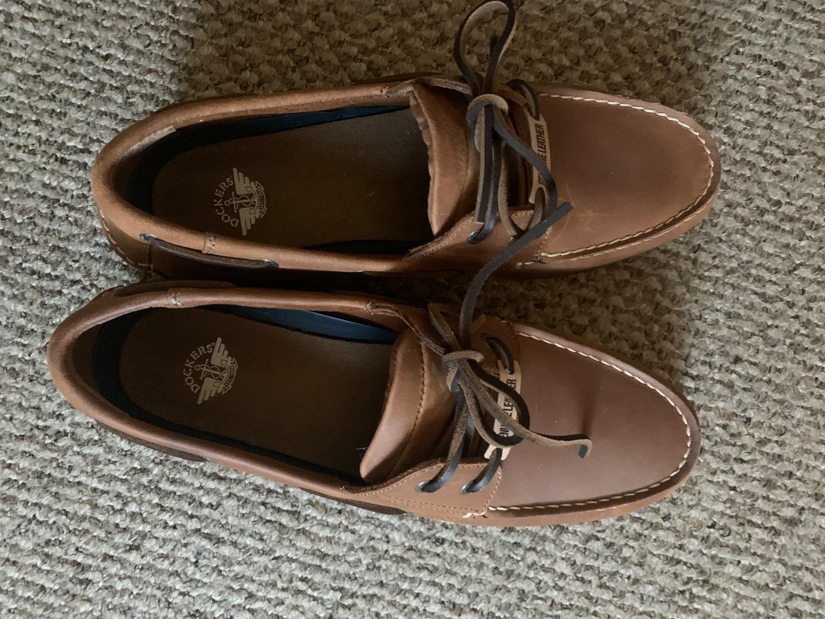DOCKERS Mens Castaway Classic Leather Casual Boat Shoes customer photo 2