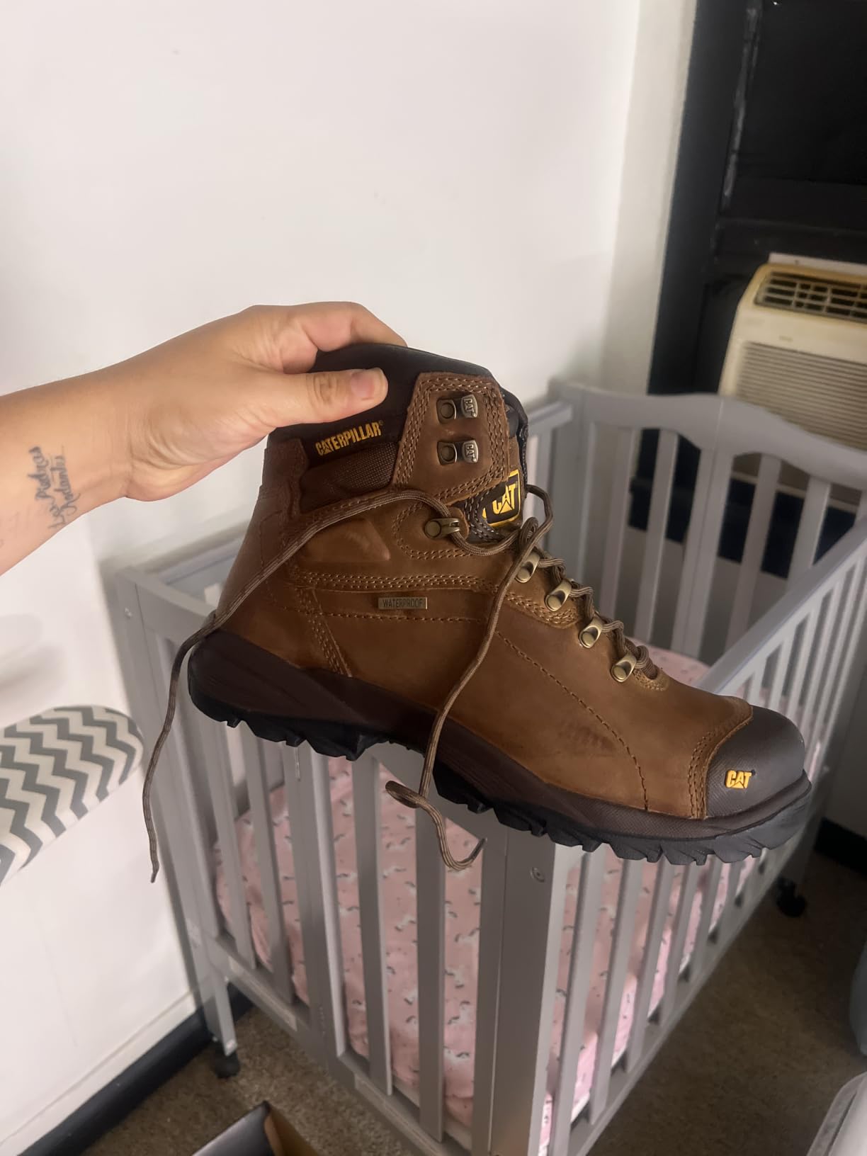 CAT Men's Diagnostic Waterproof Steel-Toe Work Boot customer photo 1