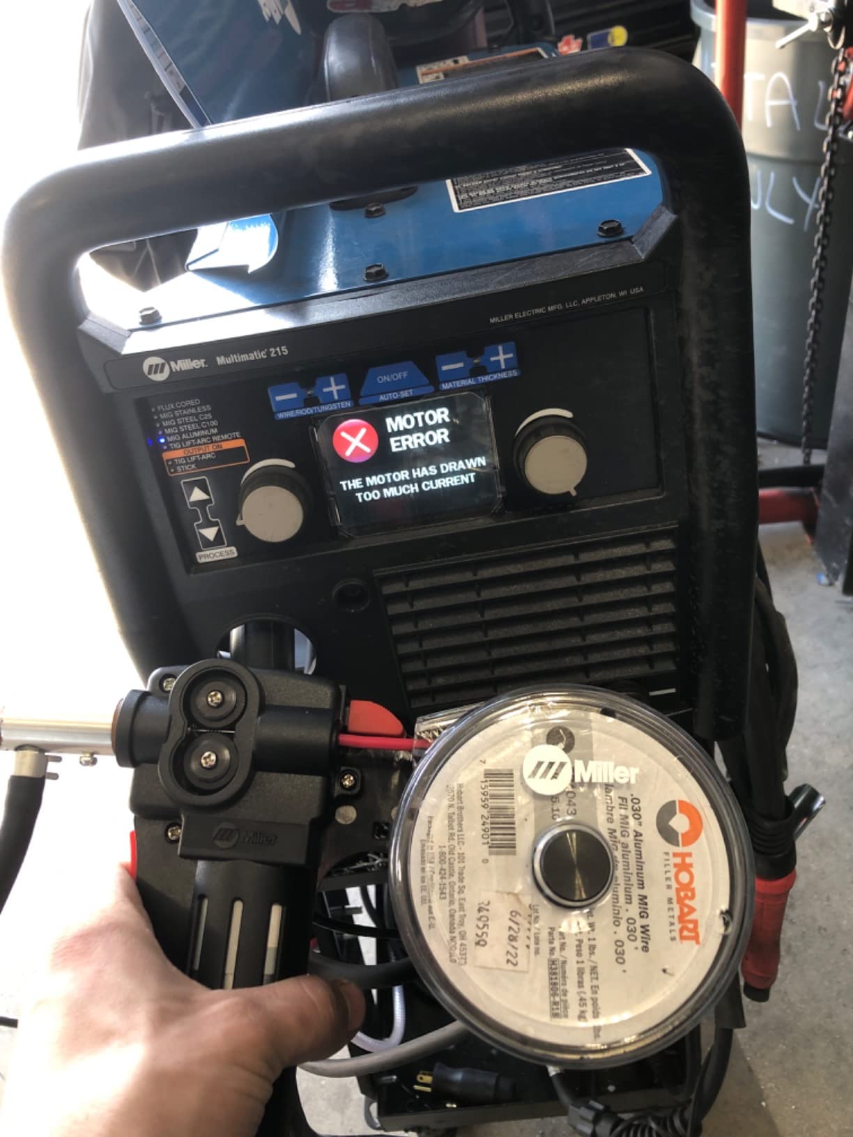Miller Electric Spool Gun, 135 Amps, for Millermatic 1TKC4, 1TKC5, 2RUA2 (300371) customer photo 1
