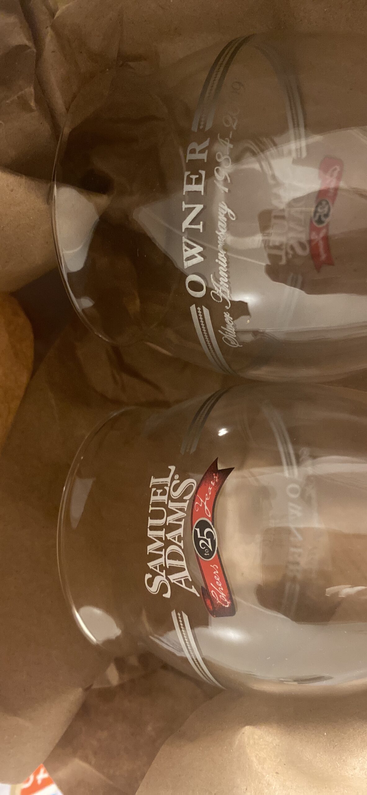 Samuel Adams Perfect Pint Glass | Set of 2 Glasses customer photo 2