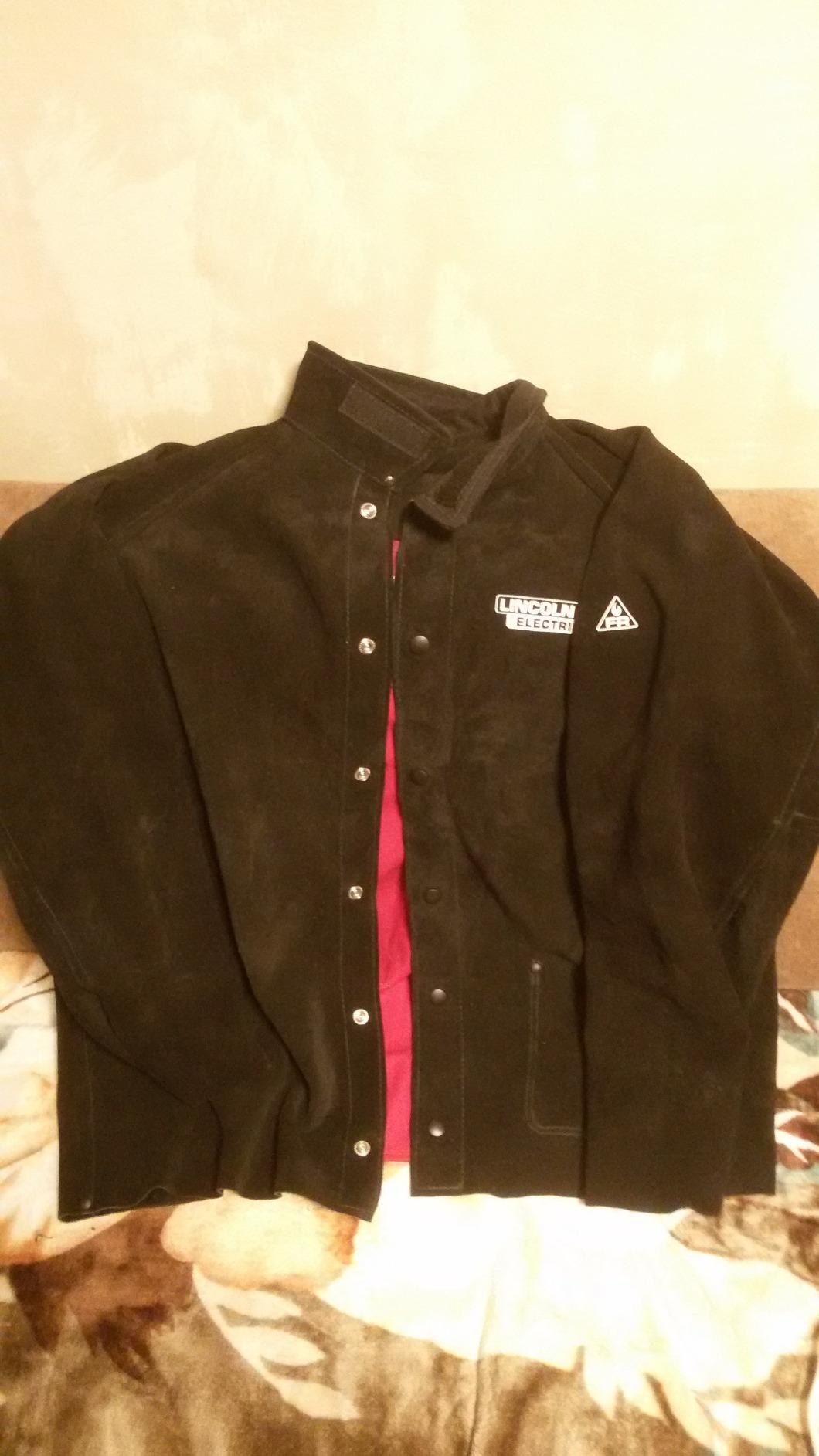 Lincoln Electric Heavy Duty Leather Welding Jacket | Ideal for High Amperage or Out of Position Welding | XL | K2989-XL customer photo 1