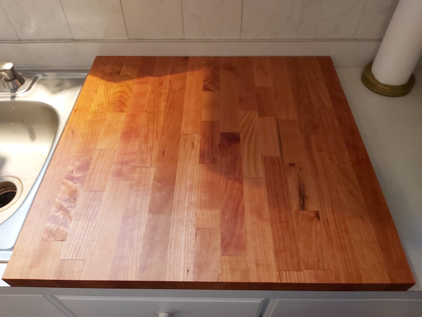 Blended Cherry Counter Top with Oil Finish, 1.5