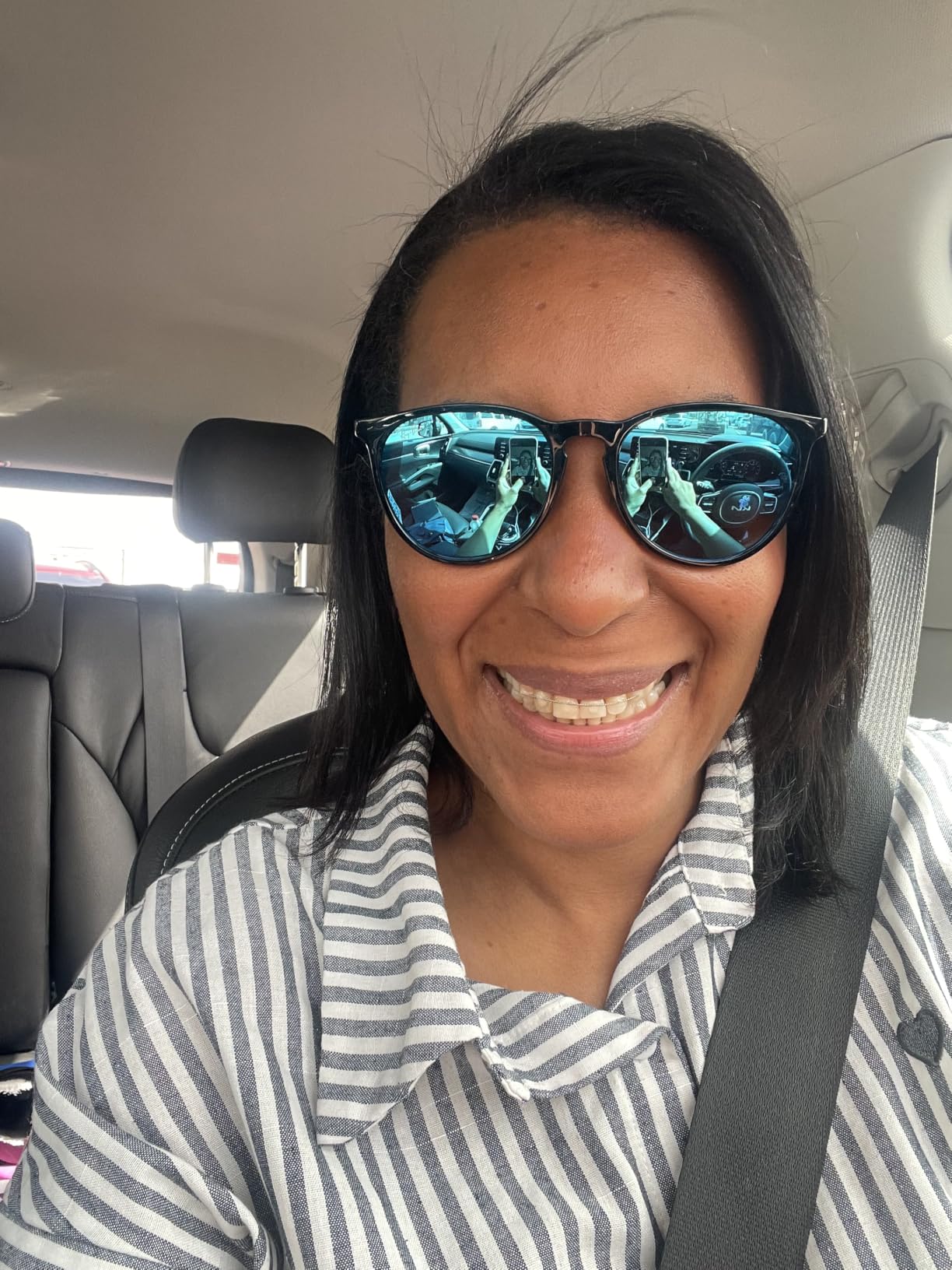 Ray-Ban RB4171 Erika Round Sunglasses customer photo 2