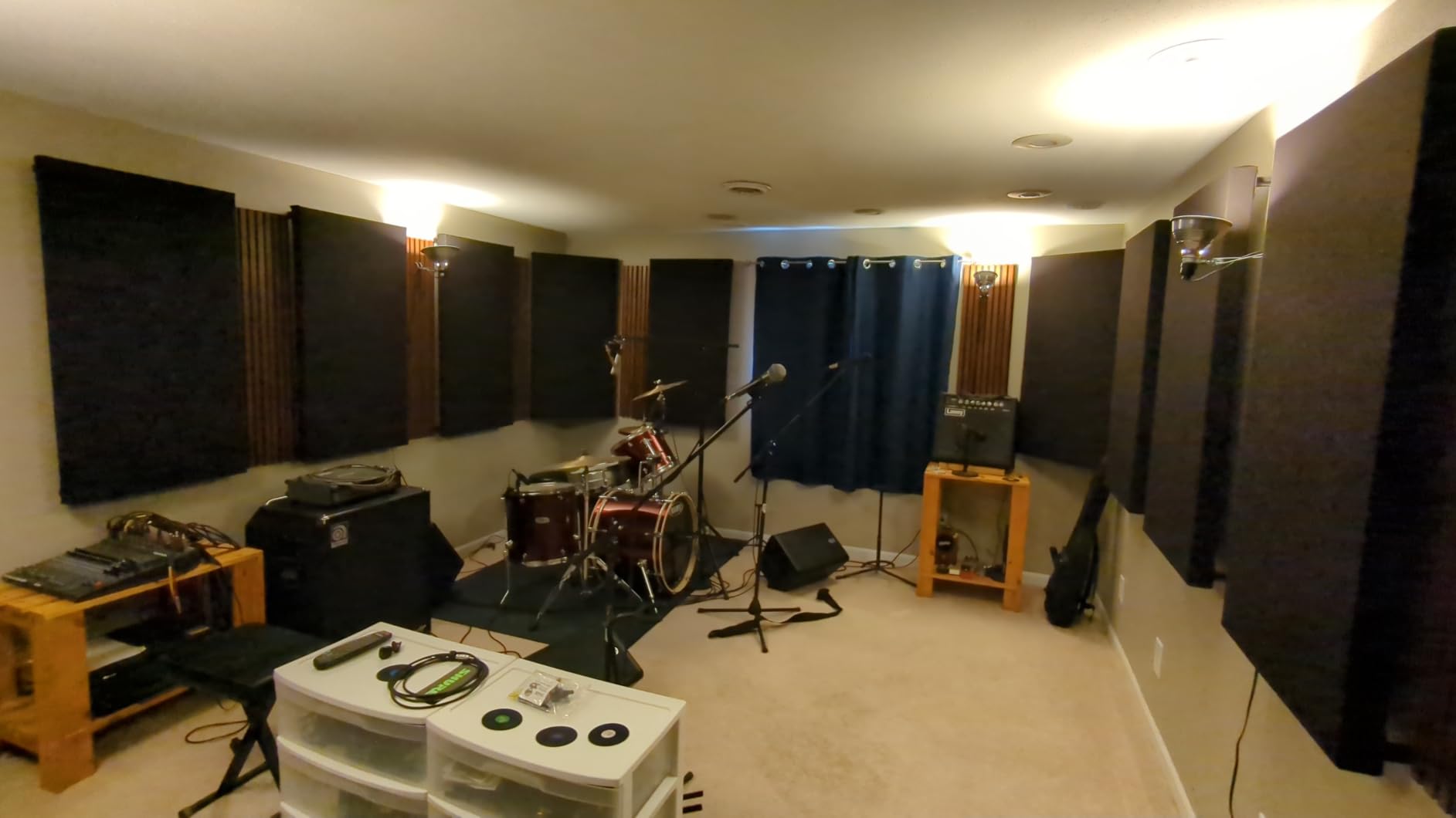 ATS Acoustics Rigid Fiberglass Soundproofing Acoustic Insulation Board, 2 inch, Case of 6 customer photo 1
