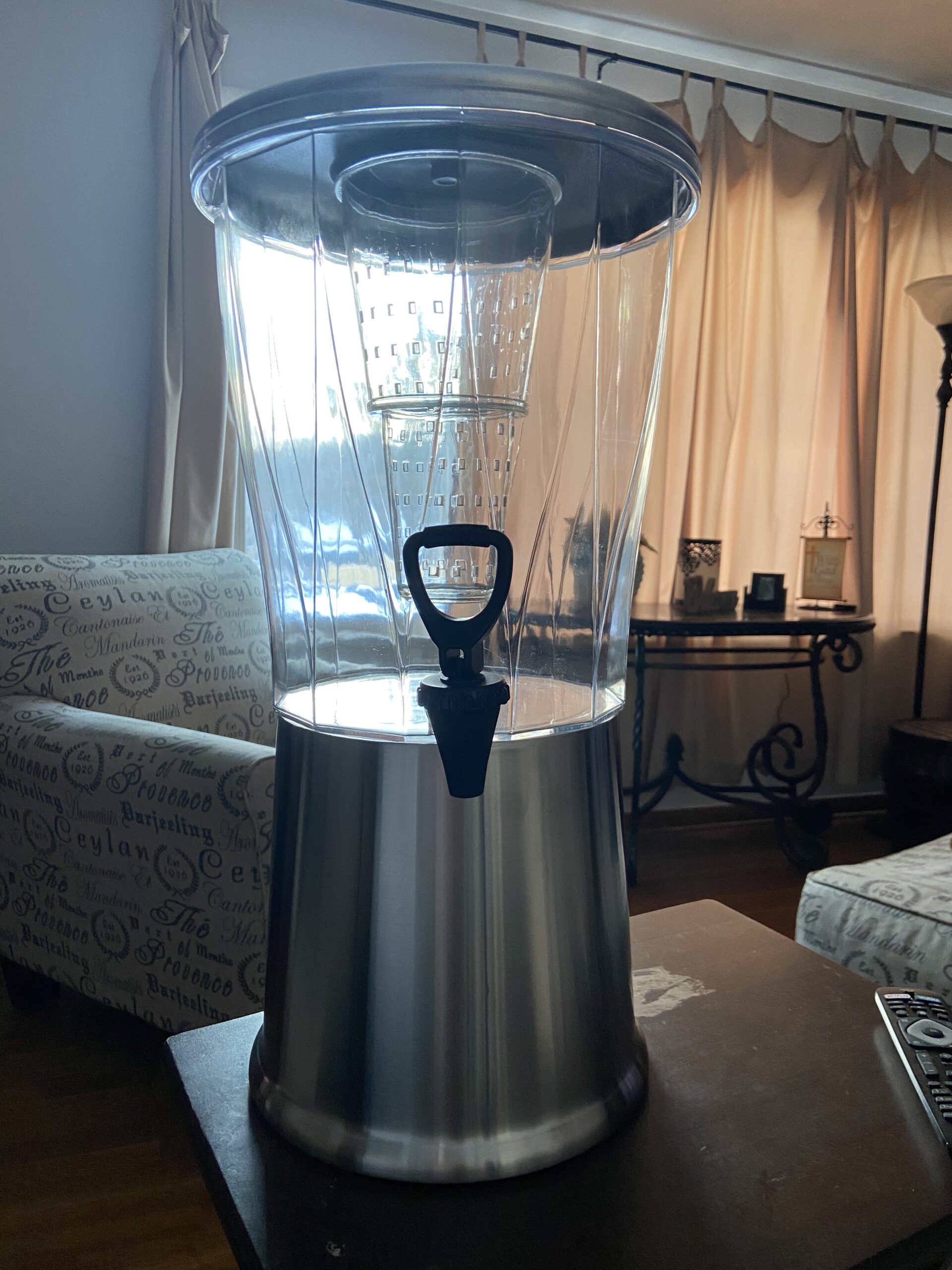 Service Ideas Beverage Dispenser with Infuser, 3 Gallon, Stainless Steel | CBDRT3SS Stainless Steel and Plastic, NSF Cerfied, Dishwasher Safe customer photo 2