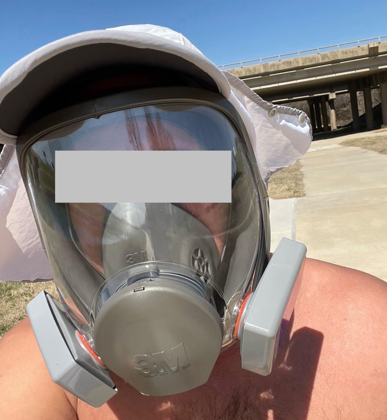 3M 6800 Full Facepiece Reusable Respirator, Medium, Gray customer photo 1