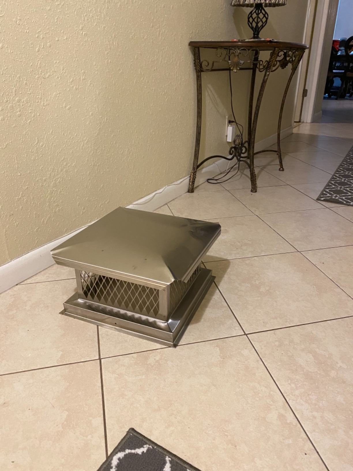 The Forever Cap CCSSE1313 13 x 13-Inch Stainless Steel Single Flue Diamond Mesh Chimney Cap customer photo 1