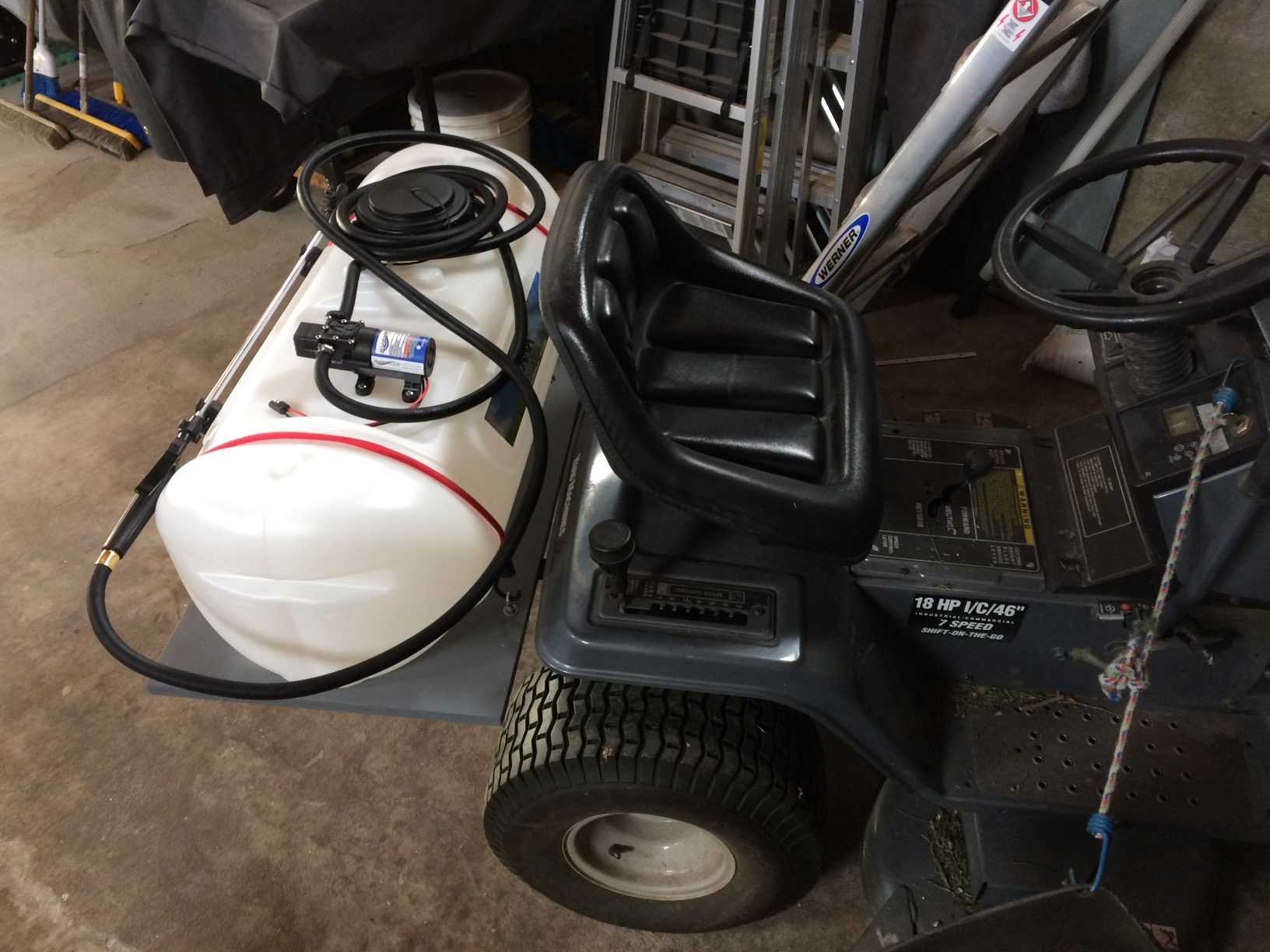 Master Mfg 15-Gallon UTV & ATV Spot Sprayer - 1.0GPM, 40PSI Max for Fertilizer, Weed & Pest customer photo 1