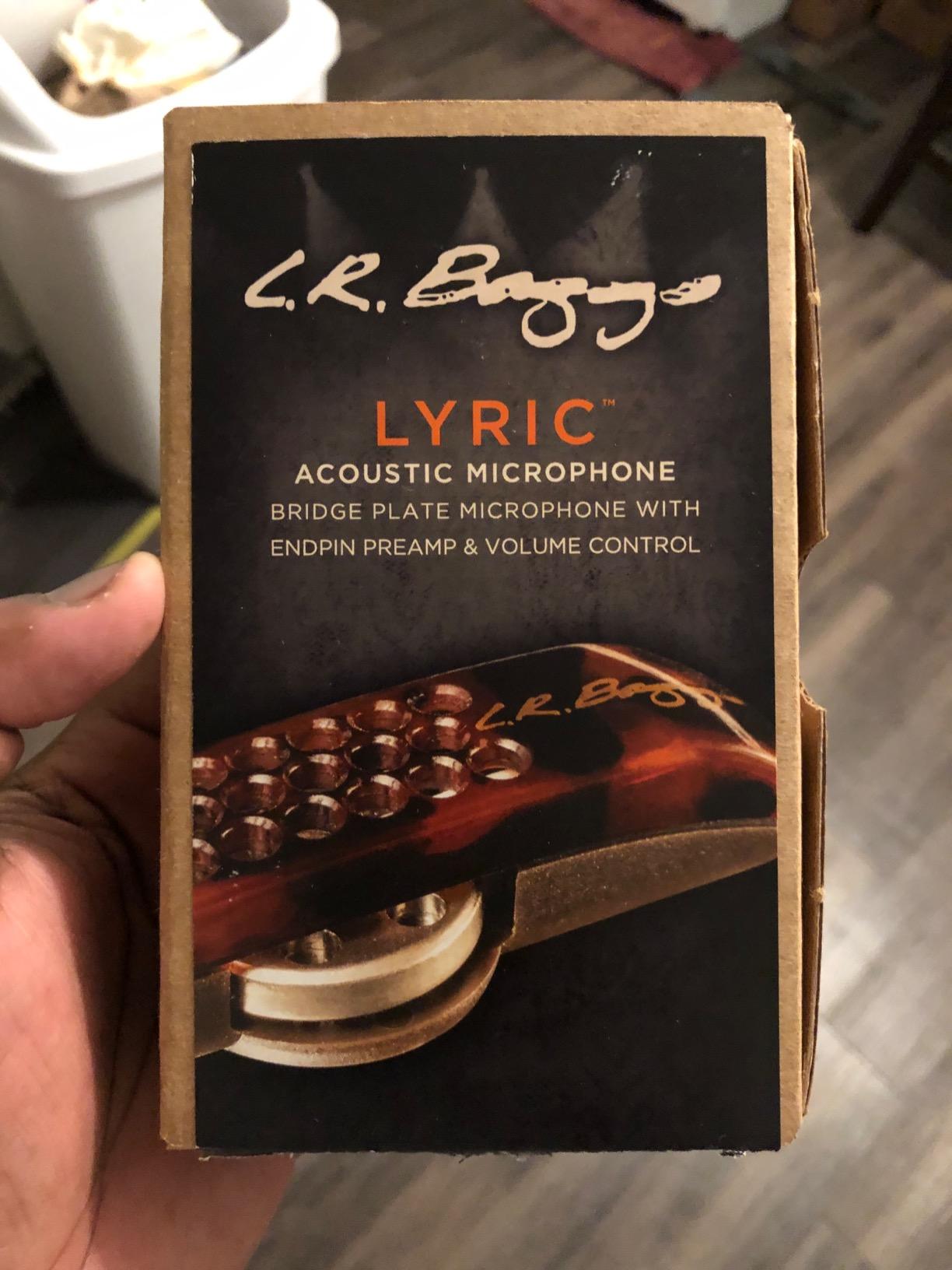 L.R. Baggs Lyric Acoustic Guitar Microphone customer photo 2