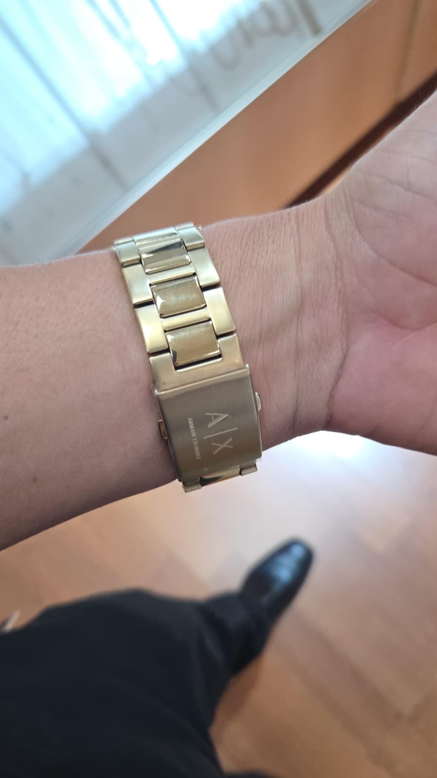 Armani Exchange A|X Stainless Steel Chronograph Watch for Men customer photo 2
