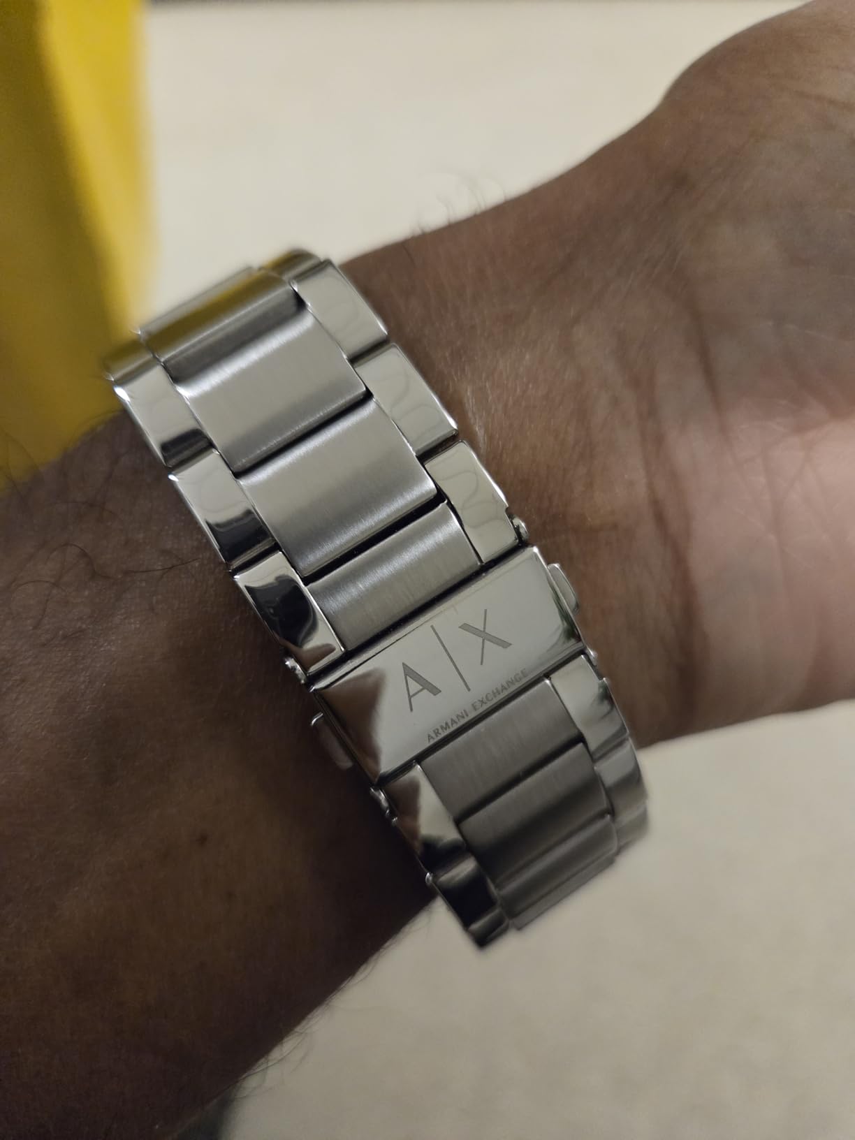 A|X Armani Exchange Men's Watch, Three-Hand Stainless Steel Watch for Men customer photo 1
