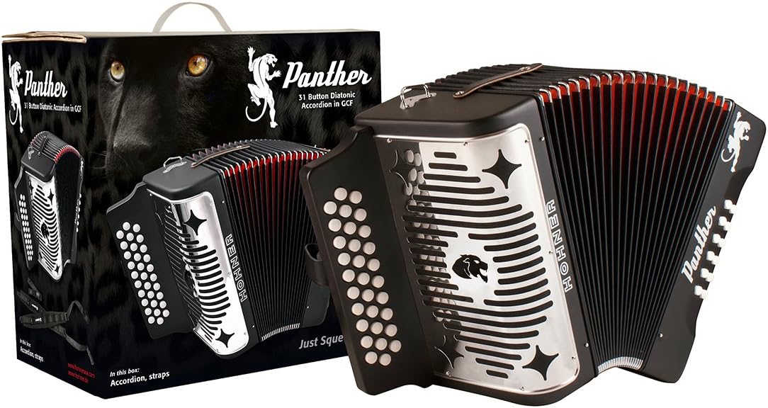 HOHNER Accordion 3100FB Panther Diatonic (12 x 7.5) customer photo 2