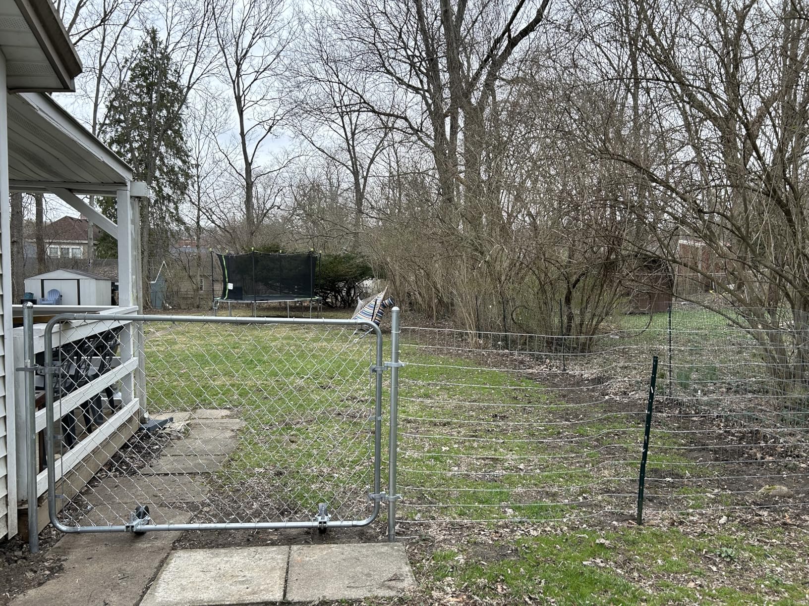 Adjust-A-Gate Chain Link Walk Gate Kit, Fits 24-72 in. Openings & Up to 4 ft., Round Corner Frame, Gray - Heavy-Duty Outdoor Reinforcement & Accessories for Gates and Fences customer photo 2