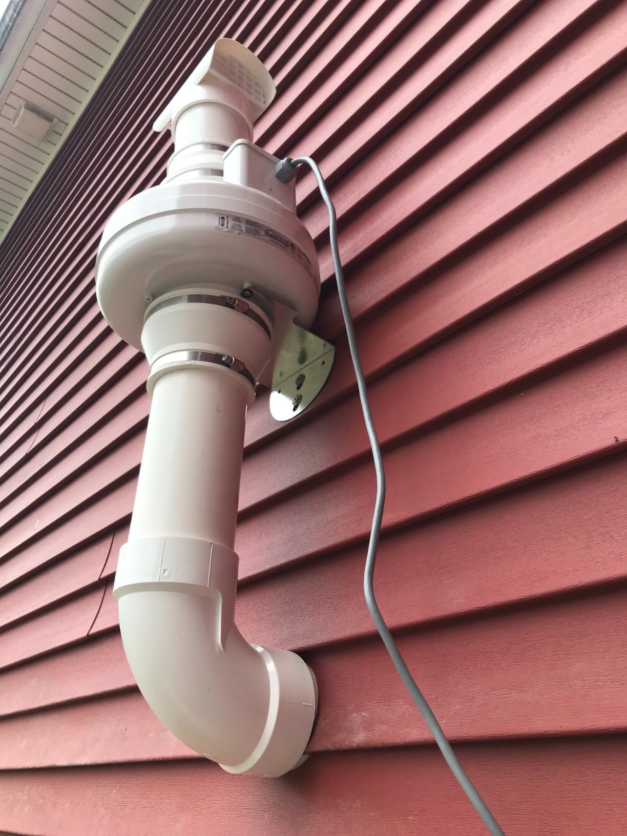 RadonAway RP265 Radon Fan + Installation Kit + Mounting Bracket customer photo 2