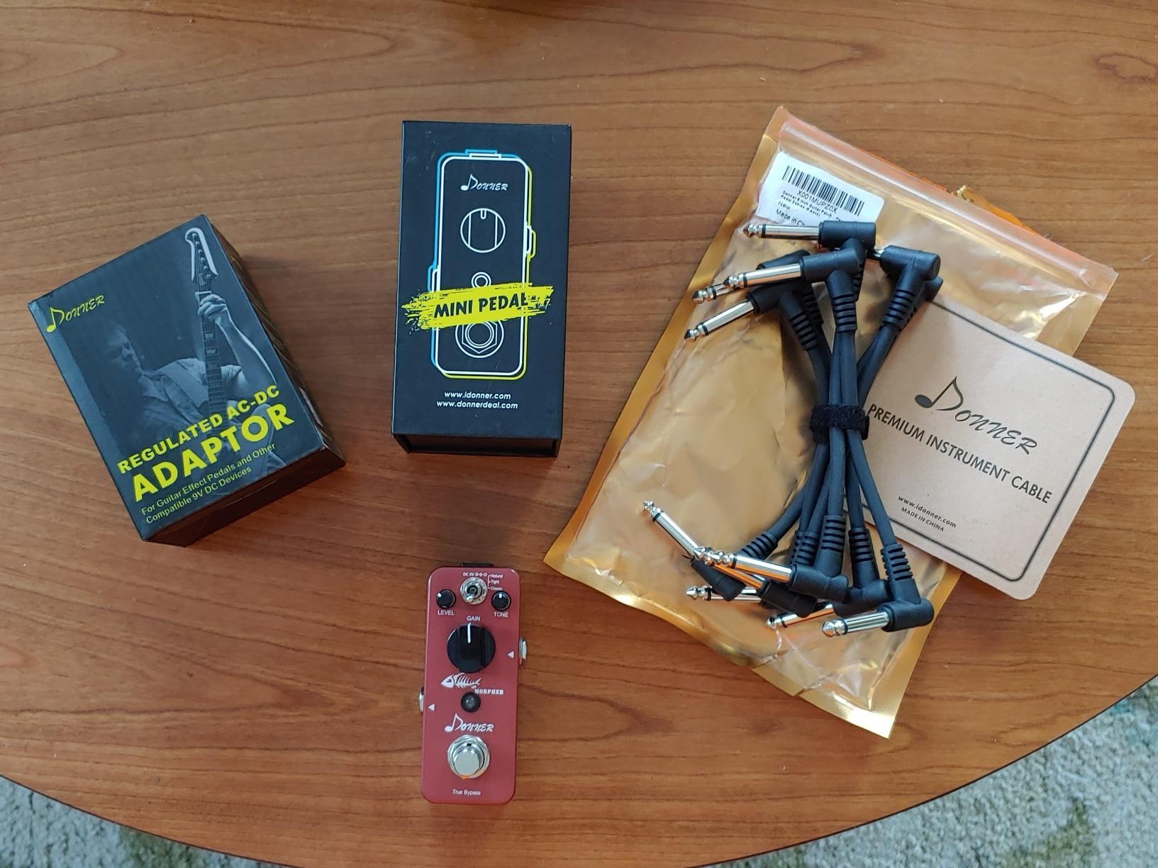 Donner Morpher Mini Distortion Guitar Pedal 3 Modes customer photo 1