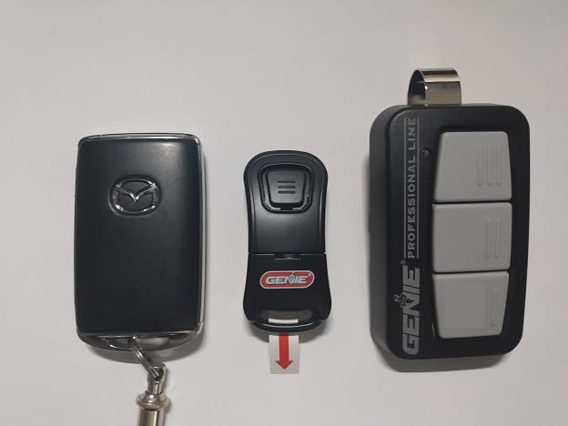 Genie Single-Button Garage Door Opener Intellicode Remote, Model G1T-BX | Dual-Frequency 315/390 MHz, Authentic 1-Button Control customer photo 2