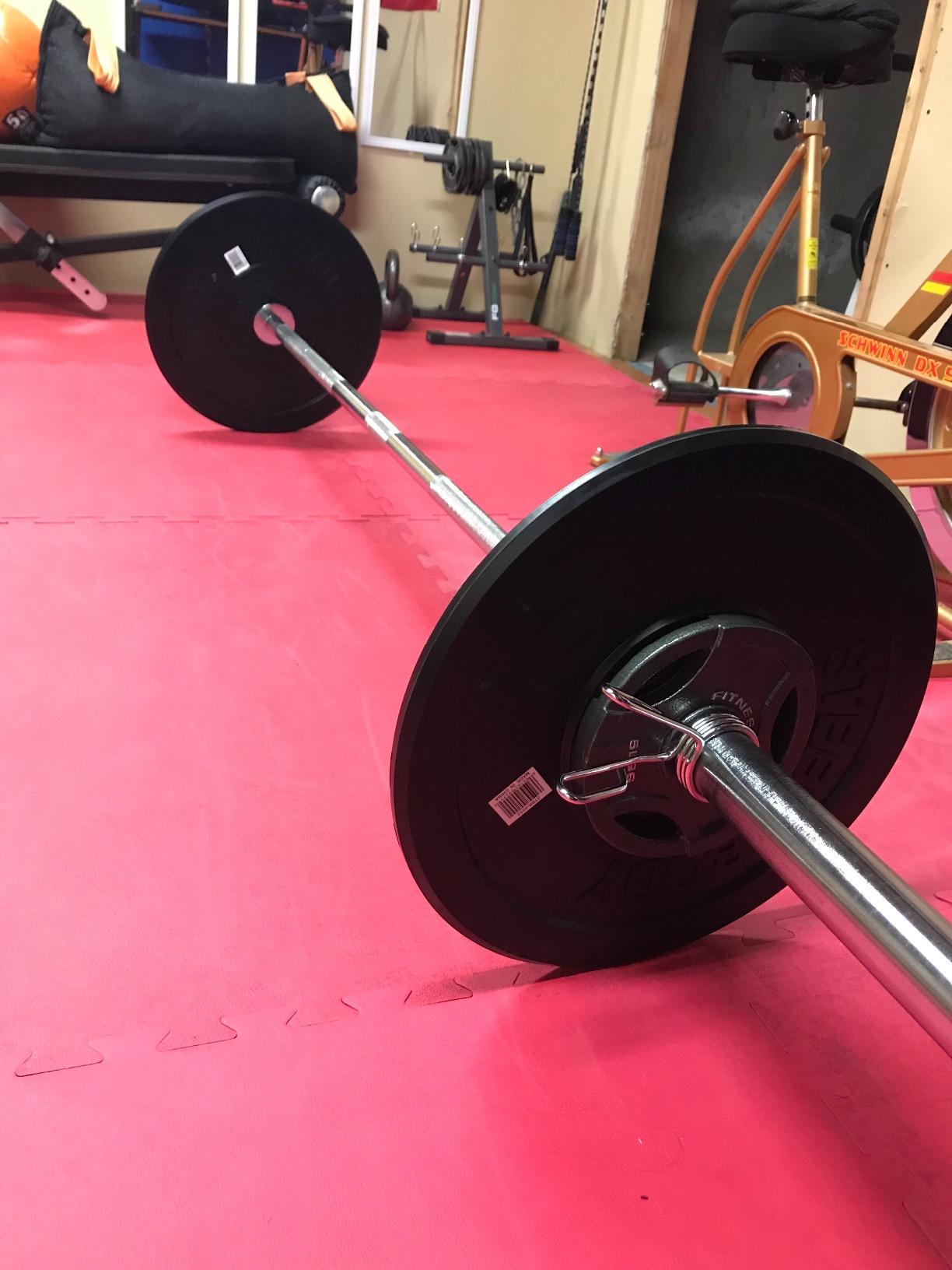 Steelbody Olympic Rubber Bumper Weight Plate - 10 lb. / 25 lb. / 35 lb. / 45 lb. Workout Weights customer photo 2